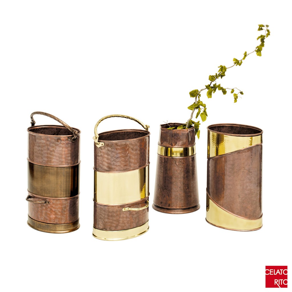 Copper umbrella stands PERUGIA