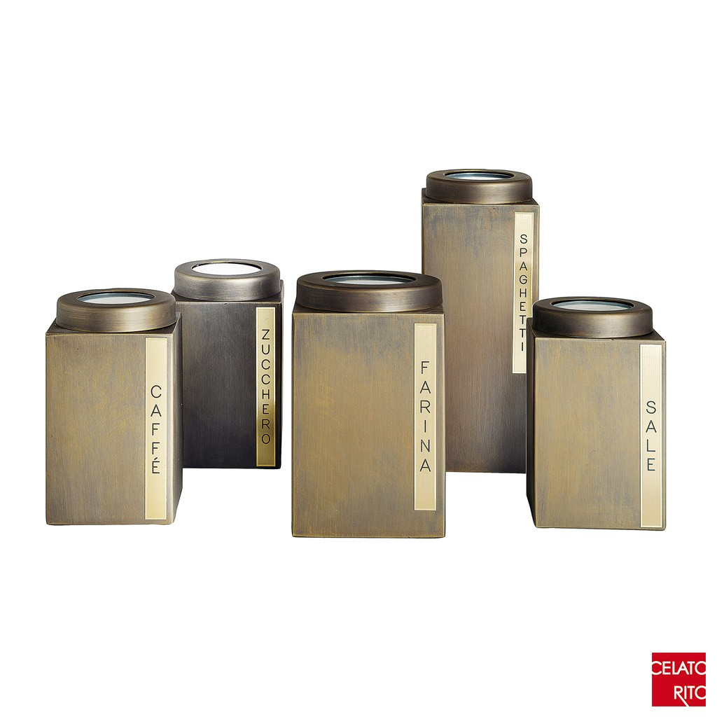 Collezione SPEZIE alluminio e ottone