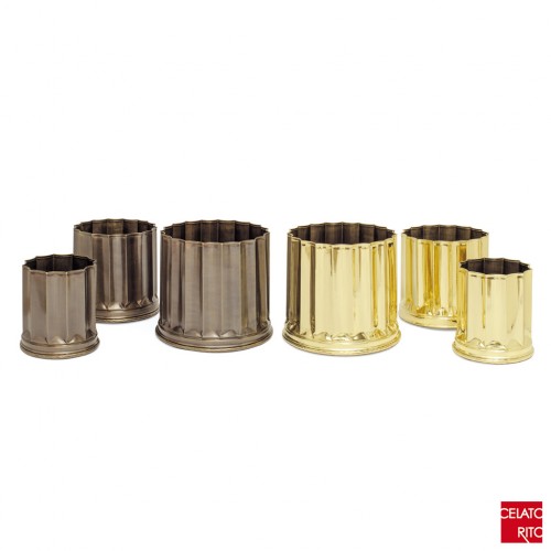 Brass planters STELLA